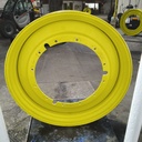 12"W x 50"D, John Deere Yellow 12-Hole Stub Disc , -3.12" Offset