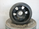 8" Wide Mid-Roller Bogie Wheel for John Deere Tillage Tractors Series 9000T-9010T, Hub/Bearing(Poly)