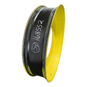 12"W x 54"D, John Deere Yellow 12-Hole Stub Disc , -3.25" Offset