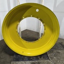 12"W x 54"D, John Deere Yellow 12-Hole Stub Disc , -3.25" Offset