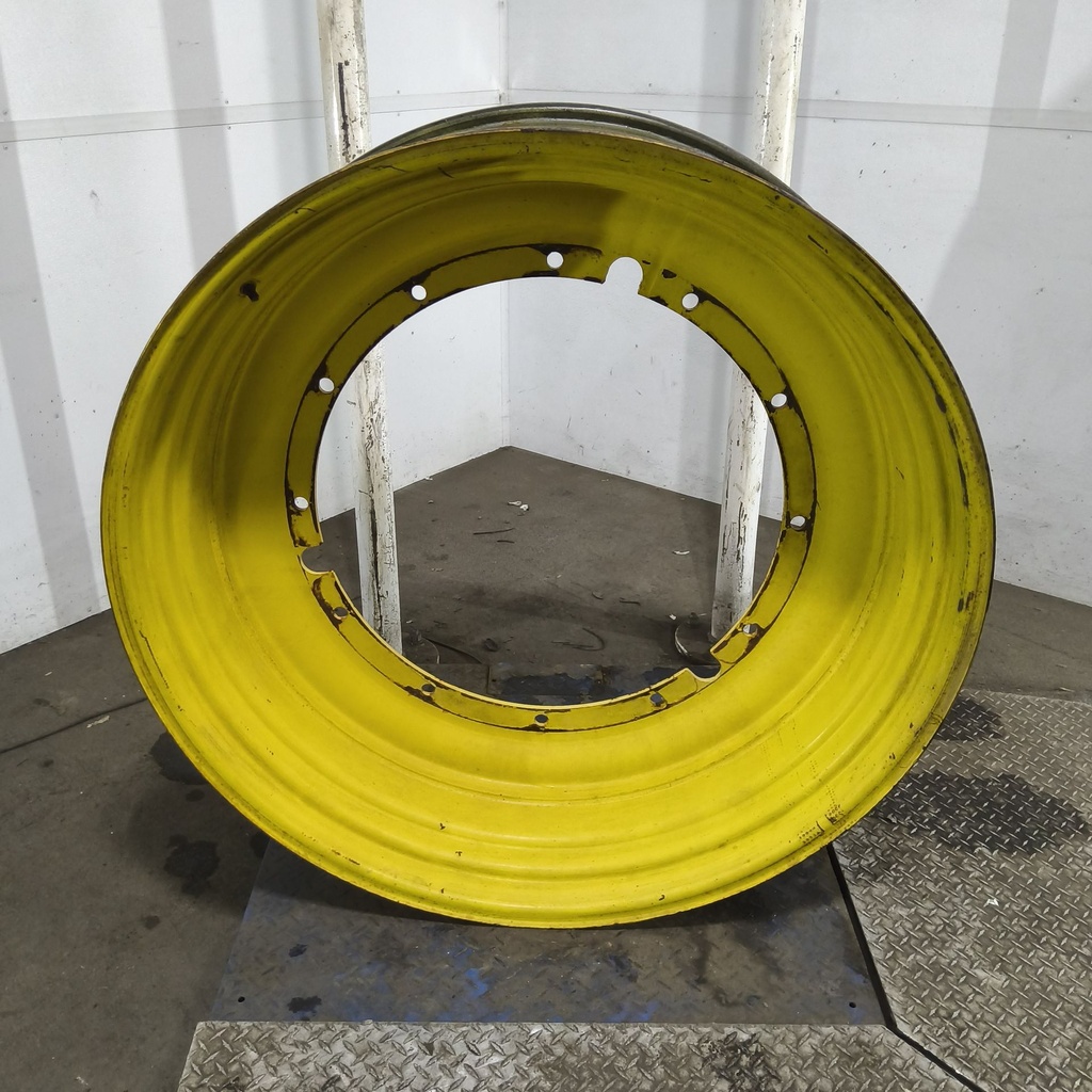 16"W x 46"D, John Deere Yellow 12-Hole Stub Disc , -3.12" Offset