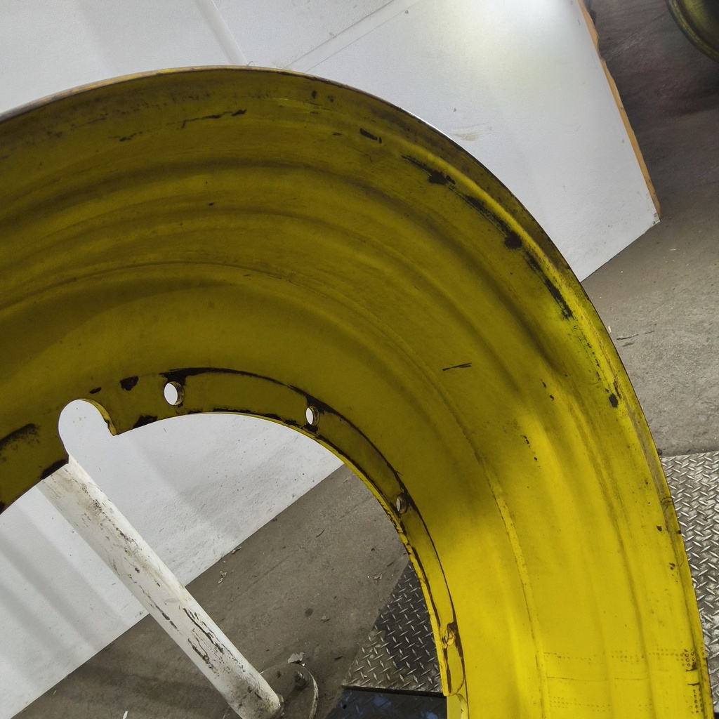 16"W x 46"D, John Deere Yellow 12-Hole Stub Disc , -3.12" Offset