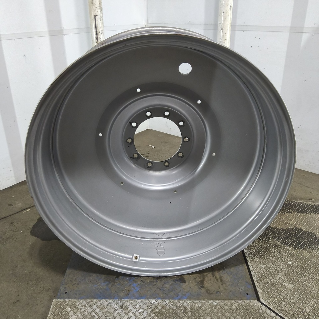 16"W x 46"D, Case IH Silver Mist 10-Hole Formed Plate , -9.25" Offset