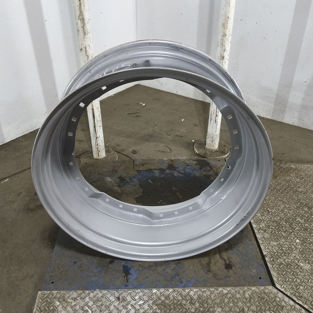 13"W x 34"D, Case IH Silver Mist 12-Hole Waffle Wheel (Groups of 3 bolts)