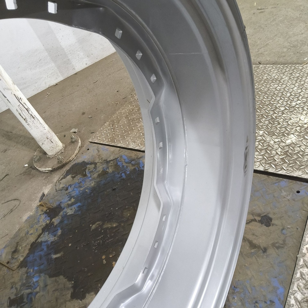 13"W x 34"D, Case IH Silver Mist 12-Hole Waffle Wheel (Groups of 3 bolts)