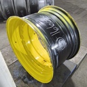 23"W x 38"D, John Deere Yellow 12-Hole Stub Disc , -3.5" Offset