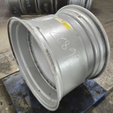 23"W x 34"D, Case IH Silver Mist 12-Hole Waffle Wheel (Groups of 3 bolts) , -3.38" Offset