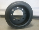 9" Wide Mid-Roller Bogie Wheel for John Deere Tillage Tractors Series 9000T/9RT, Stamped Steel, Bolt-On(Rubber)