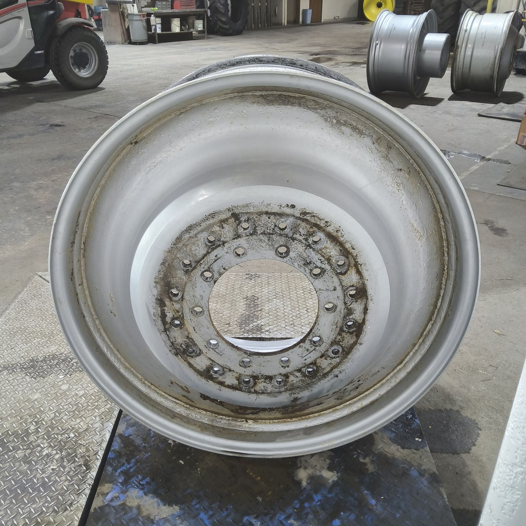 23"W x 42"D, 10-Hole Straddle Dual - Inside Main , -15.38" Offset