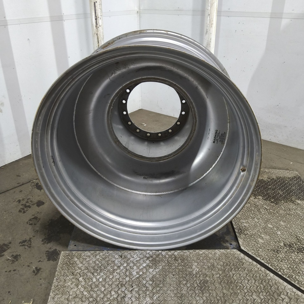 23"W x 42"D, John Deere Yellow 16-Hole Straddle Dual - Outside Dual , -23" Offset