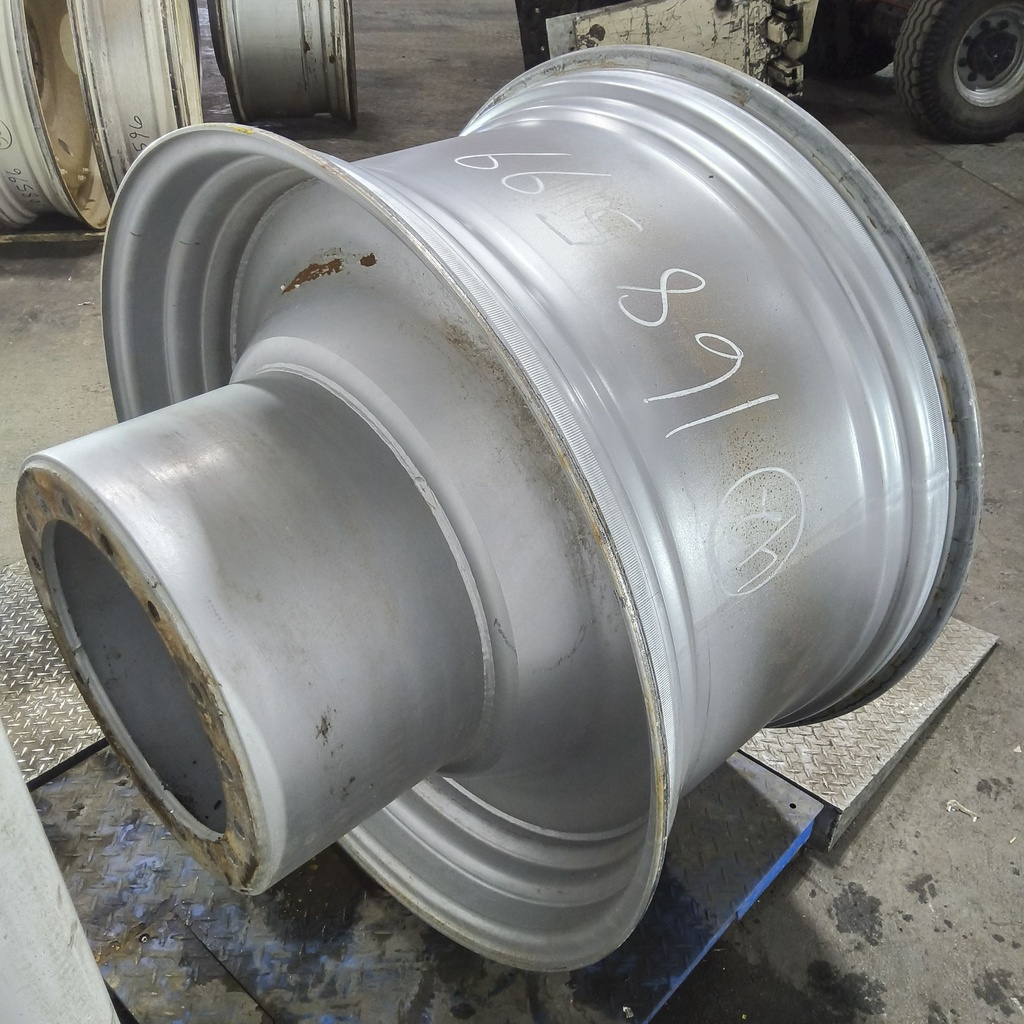 23"W x 42"D, John Deere Yellow 16-Hole Straddle Dual - Outside Dual , -23" Offset