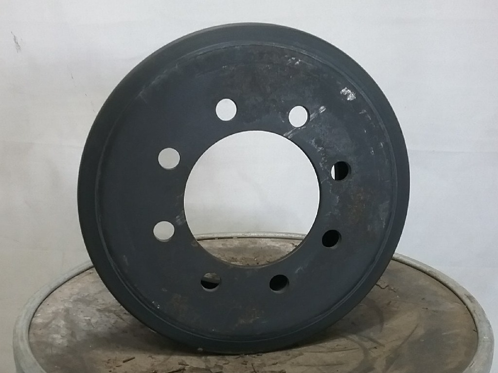 4.5" Wide Mid-Roller Bogie Wheel for John Deere Rowcrop Tractors Series 8030T, Stamped Steel, NEW Bolt-On(Poly)