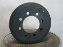 4.5" Wide Mid-Roller Bogie Wheel for John Deere Rowcrop Tractors Series 8030T, Stamped Steel, Bolt-On(Poly)