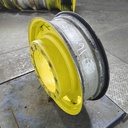 8.5"W x 30"D, John Deere Yellow 8-Hole Rim with Clamp/Loop Style
