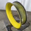 10"W x 38"D, John Deere Yellow 12-Hole Stub Disc , 1.88" Offset