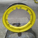 10"W x 38"D, John Deere Yellow 12-Hole Stub Disc , 1.88" Offset