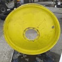 12"W x 46"D, John Deere Yellow 10-Hole Formed Plate , -6.62" Offset