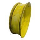 12"W x 46"D, John Deere Yellow 10-Hole Formed Plate , -8.12" Offset