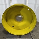 12"W x 46"D, John Deere Yellow 10-Hole Formed Plate , -8.12" Offset