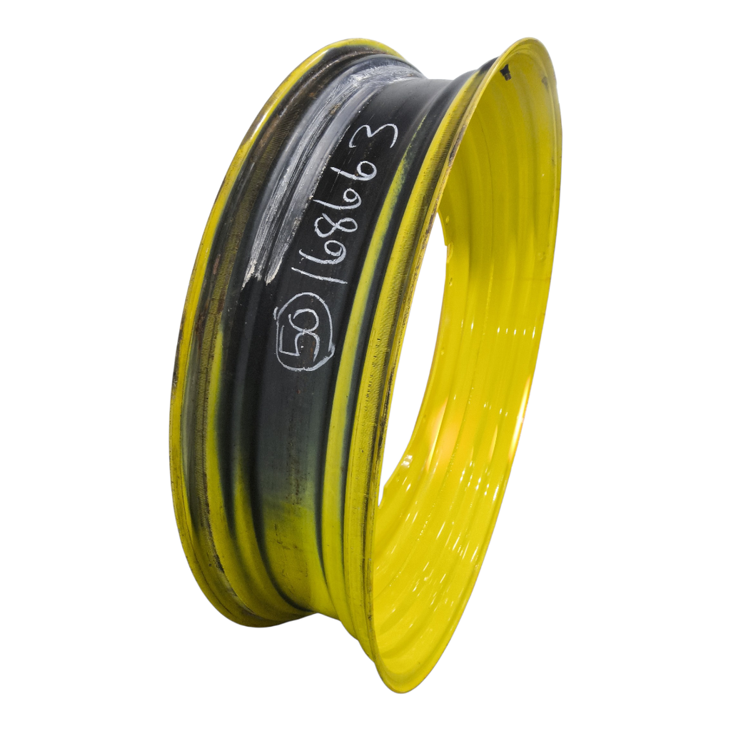 12"W x 50"D, John Deere Yellow 12-Hole Stub Disc , -3.12" Offset