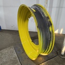 12"W x 50"D, John Deere Yellow 12-Hole Stub Disc , -3.12" Offset