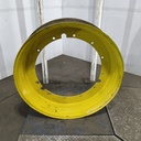 10"W x 42"D, John Deere Yellow 12-Hole Stub Disc , 1.69" Offset