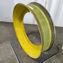 10"W x 42"D, John Deere Yellow 12-Hole Stub Disc , 1.69" Offset