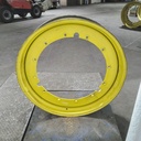 10"W x 42"D, John Deere Yellow 12-Hole Stub Disc , 1.69" Offset