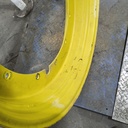 10"W x 42"D, John Deere Yellow 12-Hole Stub Disc , 1.69" Offset
