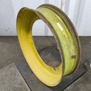 10"W x 42"D, John Deere Yellow 12-Hole Stub Disc , 1.69" Offset