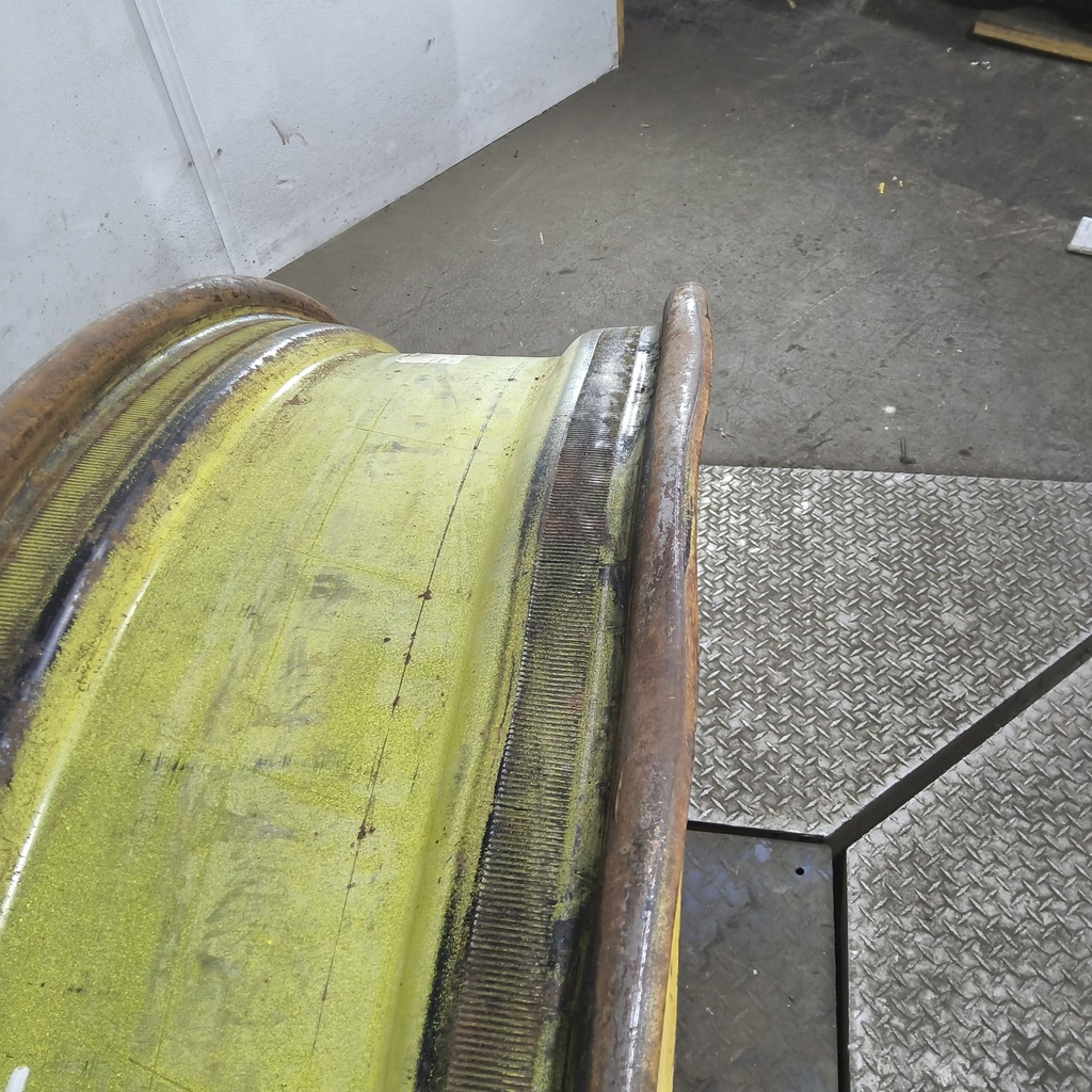 10"W x 42"D, John Deere Yellow 12-Hole Stub Disc , 1.69" Offset