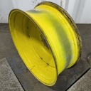 13"W x 34"D, John Deere Yellow 12-Hole Formed Plate , 5" Offset