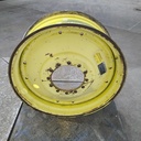 13"W x 34"D, John Deere Yellow 12-Hole Formed Plate , 5" Offset