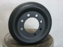 5.5" Wide Mid-Roller Bogie Wheel for John Deere Rowcrop Tractors Series 8RT, Stamped Steel, Bolt-On(Poly)