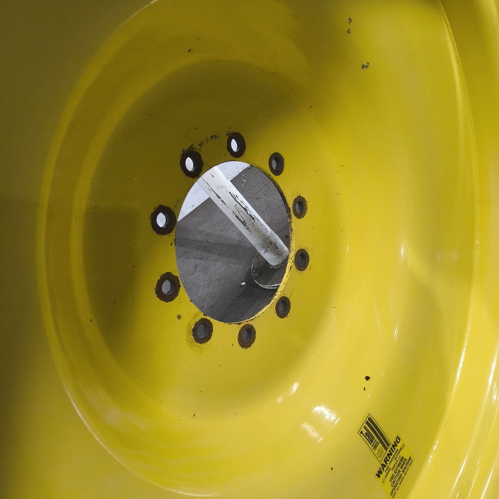 12"W x 50"D, John Deere Yellow 10-Hole Spun Disc Sprayer , -7.5" Offset