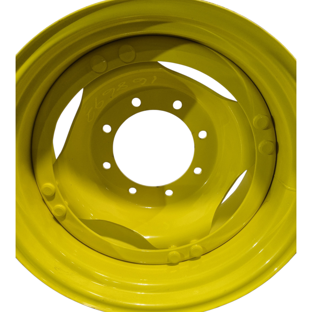 8-Hole Stub Disc (groups of 2 bolts) Center for 24" Rim, John Deere Yellow