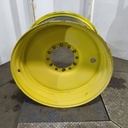 18"W x 38"D, John Deere Yellow 12-Hole Formed Plate Sprayer , -3.38" Offset