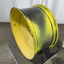 18"W x 38"D, John Deere Yellow 12-Hole Formed Plate Sprayer , -3.38" Offset