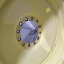 18"W x 38"D, John Deere Yellow 12-Hole Formed Plate Sprayer , -3.38" Offset