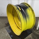 20"W x 42"D, John Deere Yellow 12-Hole Formed Plate Sprayer , -4" Offset