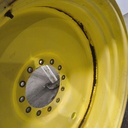 20"W x 42"D, John Deere Yellow 12-Hole Formed Plate Sprayer , -4" Offset