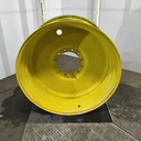 20"W x 42"D, John Deere Yellow 12-Hole Formed Plate Sprayer , -4" Offset