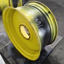 20"W x 42"D, John Deere Yellow 12-Hole Formed Plate Sprayer , -4" Offset