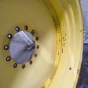 20"W x 42"D, John Deere Yellow 12-Hole Formed Plate Sprayer , -4.19" Offset