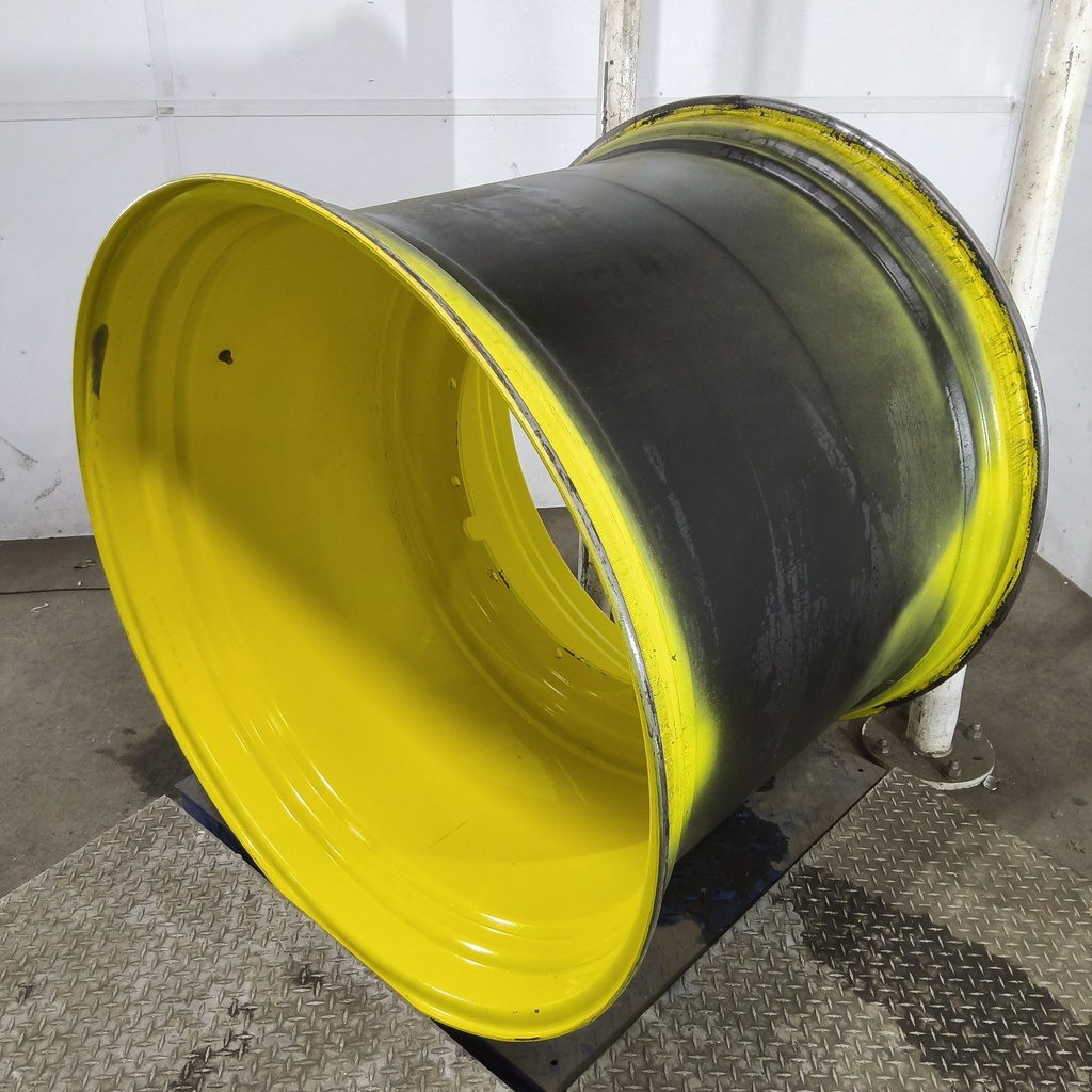 38"W x 46"D, John Deere Yellow 12-Hole Stub Disc , -6.12" Offset