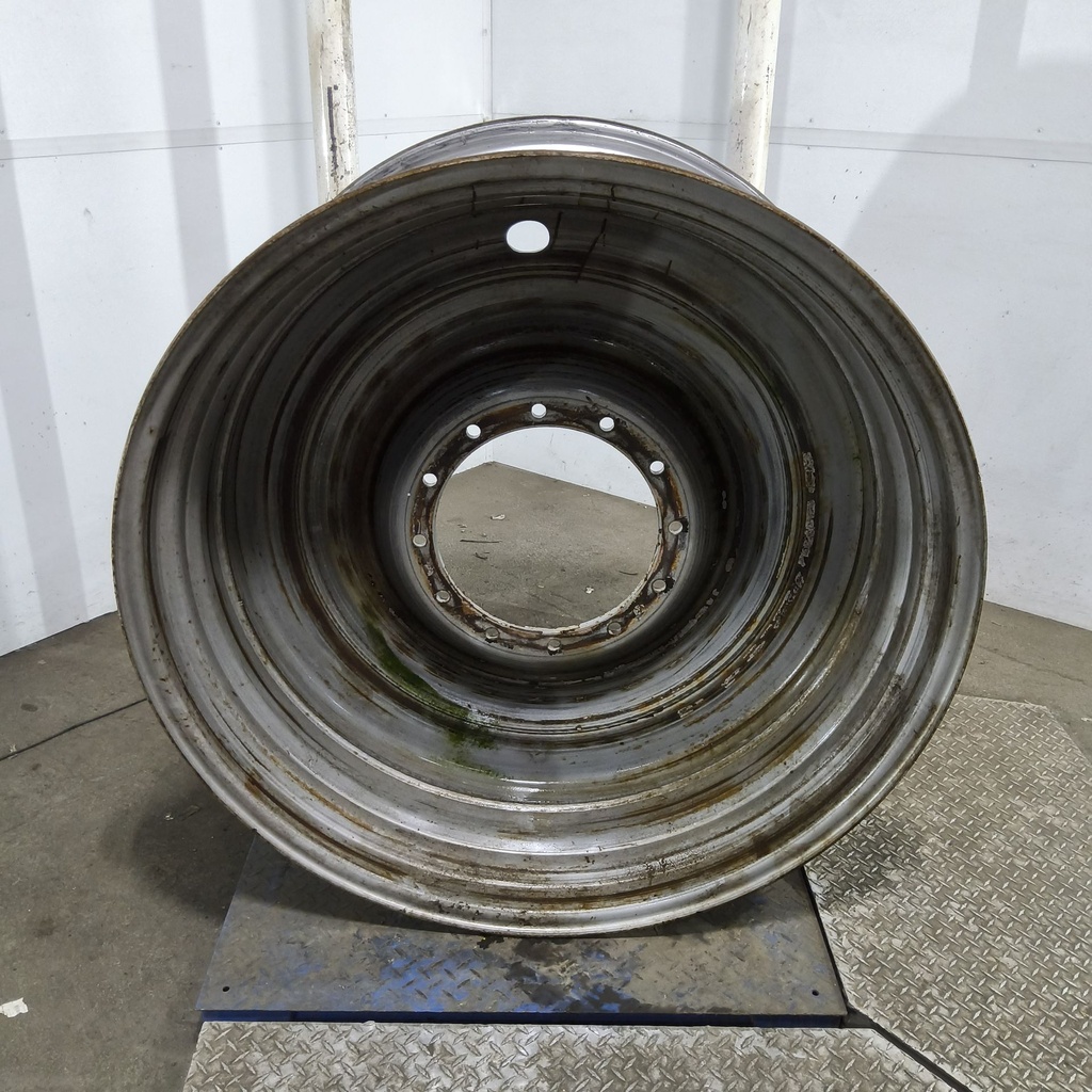 25"W x 46"D, Case IH Silver Mist 12-Hole Bubble Disc , -3.16" Offset