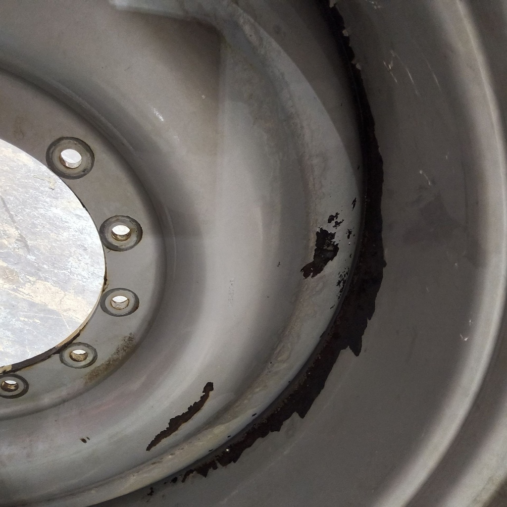 25"W x 46"D, Case IH Silver Mist 12-Hole Bubble Disc , -3.16" Offset