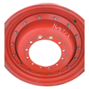 12-Hole Stub Disc Center for 38"-54" Rim, Fendt/Agco Red
