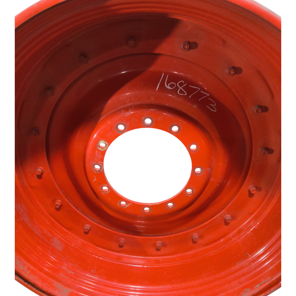 12-Hole Stub Disc Center for 46"-54" Rim, Fendt/Agco Red