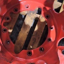 10 to 12-Hole 13.5"L FWD Spacer, Fendt/Agco Red